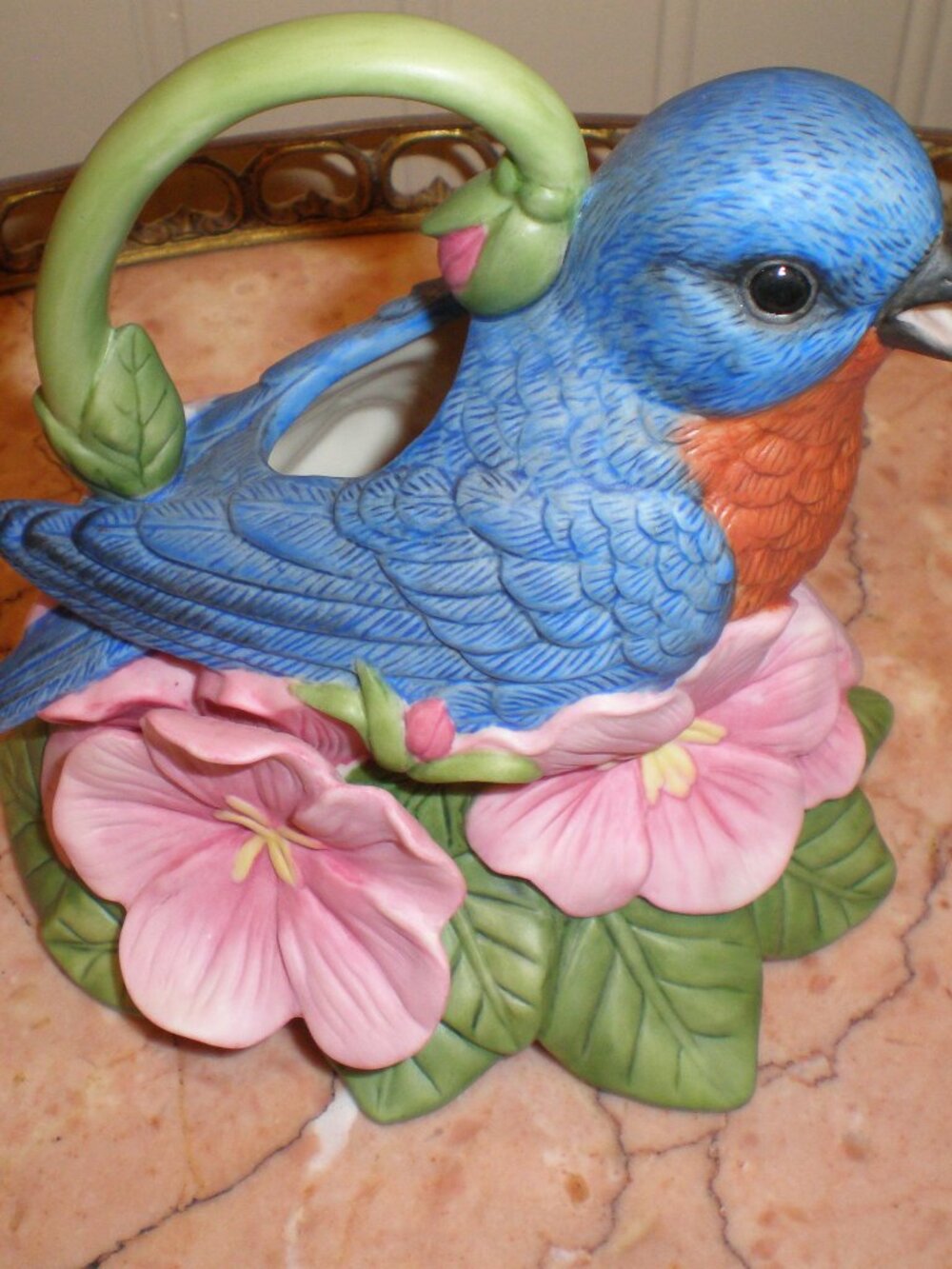 LENOX BLUE BIRD CREAMER by Catherine McClung
